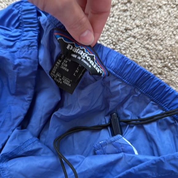 Vintage Patagonia 90s Blue Windbreaker Waterproof Jogger Outdoor Pants - Picture 3 of 7